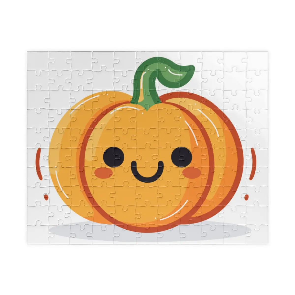 Cute Pumpkin Halloween Fun Kids & Teens Jigsaw Puzzle Brain Teaser Mind Challenge Family Bonding Stress Relief Toy Gift for Festive Halloween Celebrations