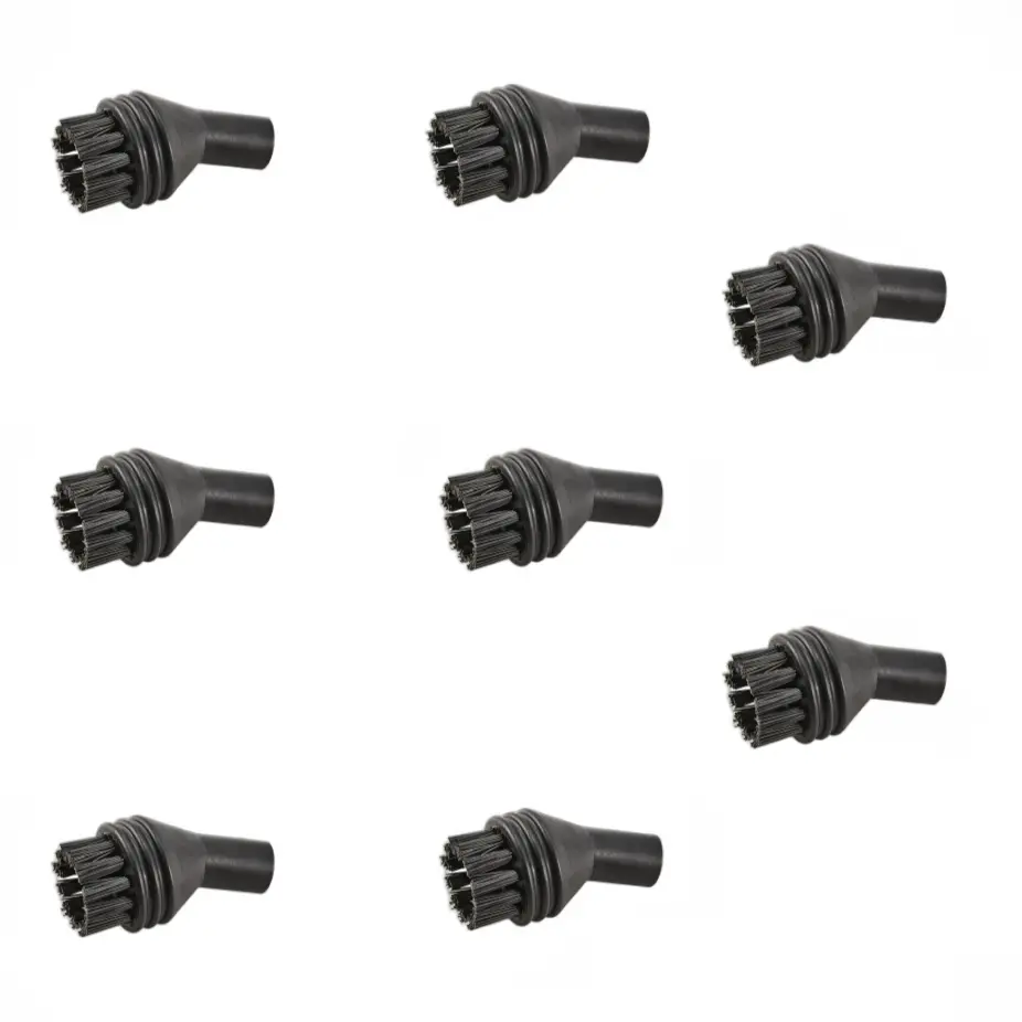 Steambot Dynamics Nylon Brush Pack for Steam Cleaner，8 Nylon Brushes