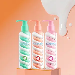 200ml Niacinamide Marshmallow Body Lotion - Contains sodium hyaluronate, deeply moisturizes the skin, firms the skin, leaves a lasting fragrance, and smoothes the skin. Suitable for moisturizing in dry autumn and winter. Ideal for Valentine's Day gifts.