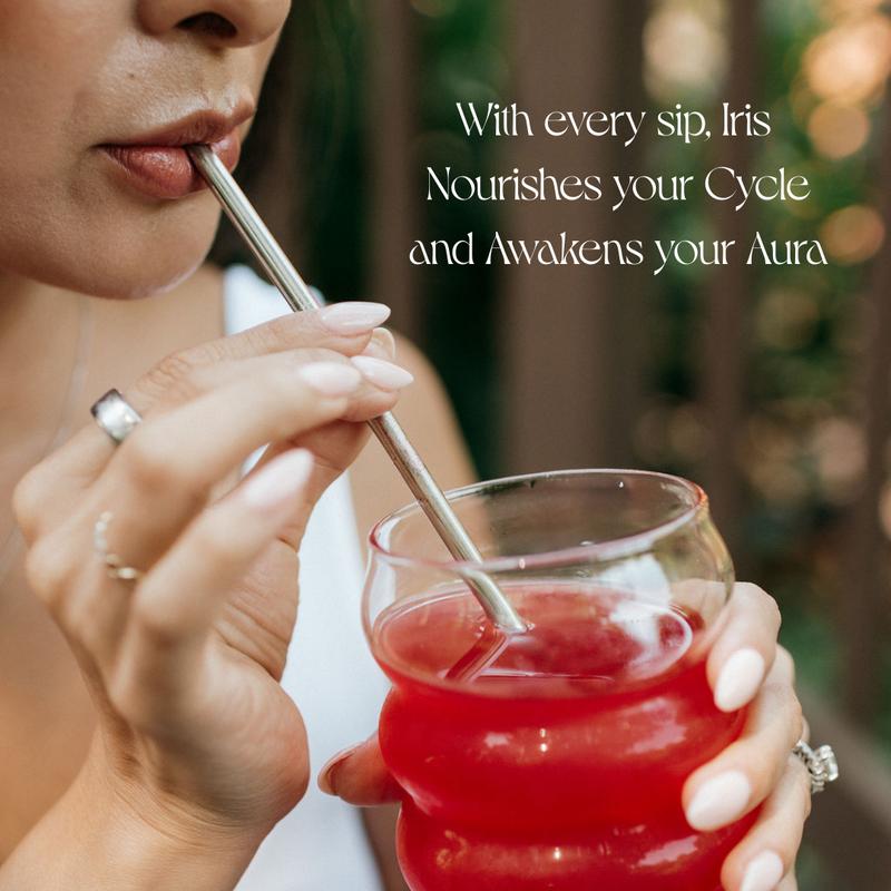 IRIS Variety Pack Hormone Health Electrolyte Drink Mix - 15 On-The-Go Sticks Variety Pack for PCOS Support & Ovarian Function with 40:1 Myo & D-Chiro Inositol, Magnesium, Prebiotic Fiber