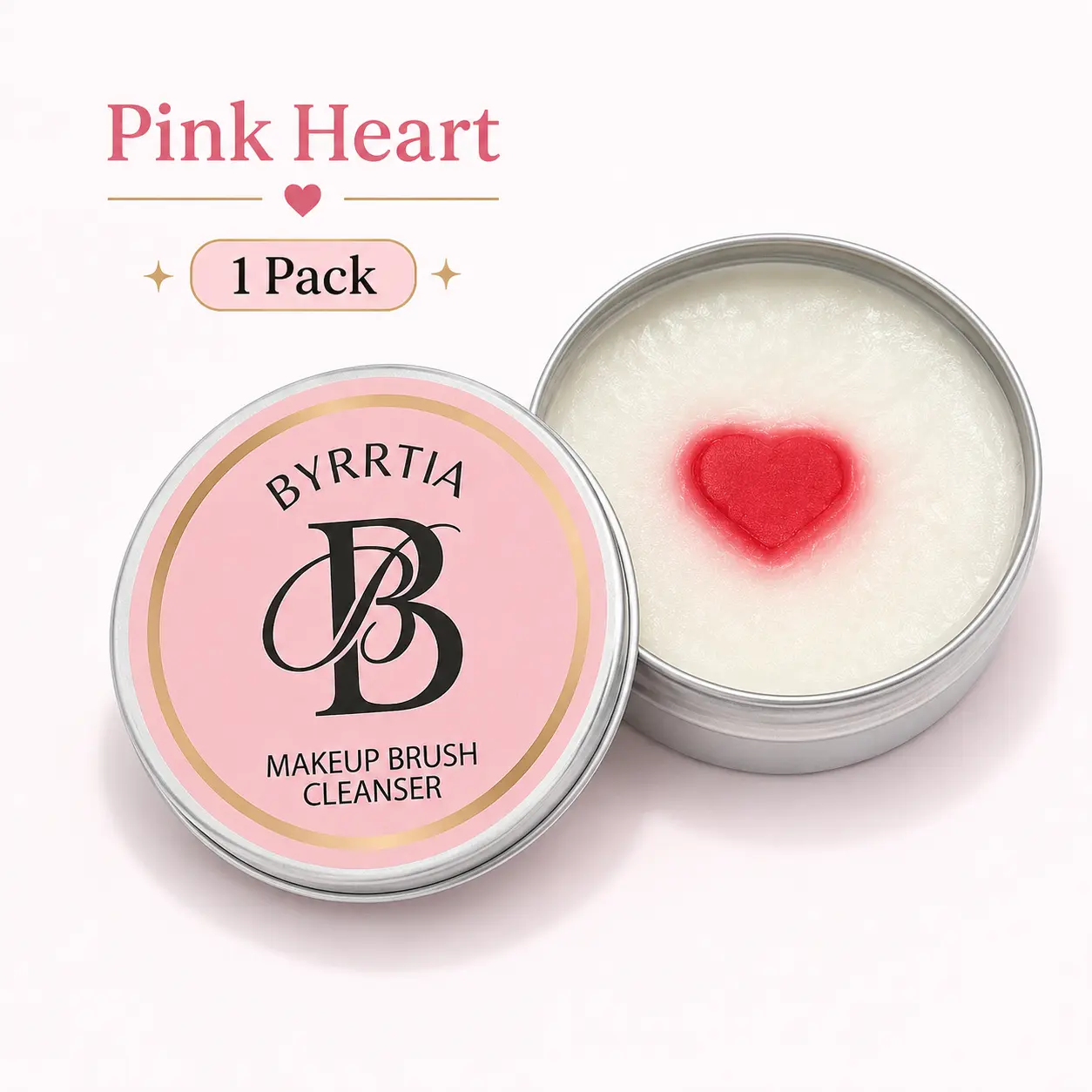 Pink heart 100g