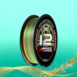 12 Strand Fishing Line 100M, Multi-Strand Structure High Density, Super Strength Smooth, Professional Anglers, Fishing Tackle