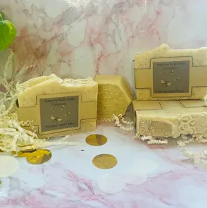 Honey and oats soap