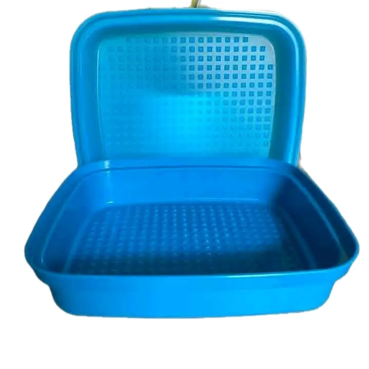 MARINADE Container 2.7L for Two-Sided Marinating - Easy-to-Open Organiser for Meats and Vegetables in Various Applications - Bottles