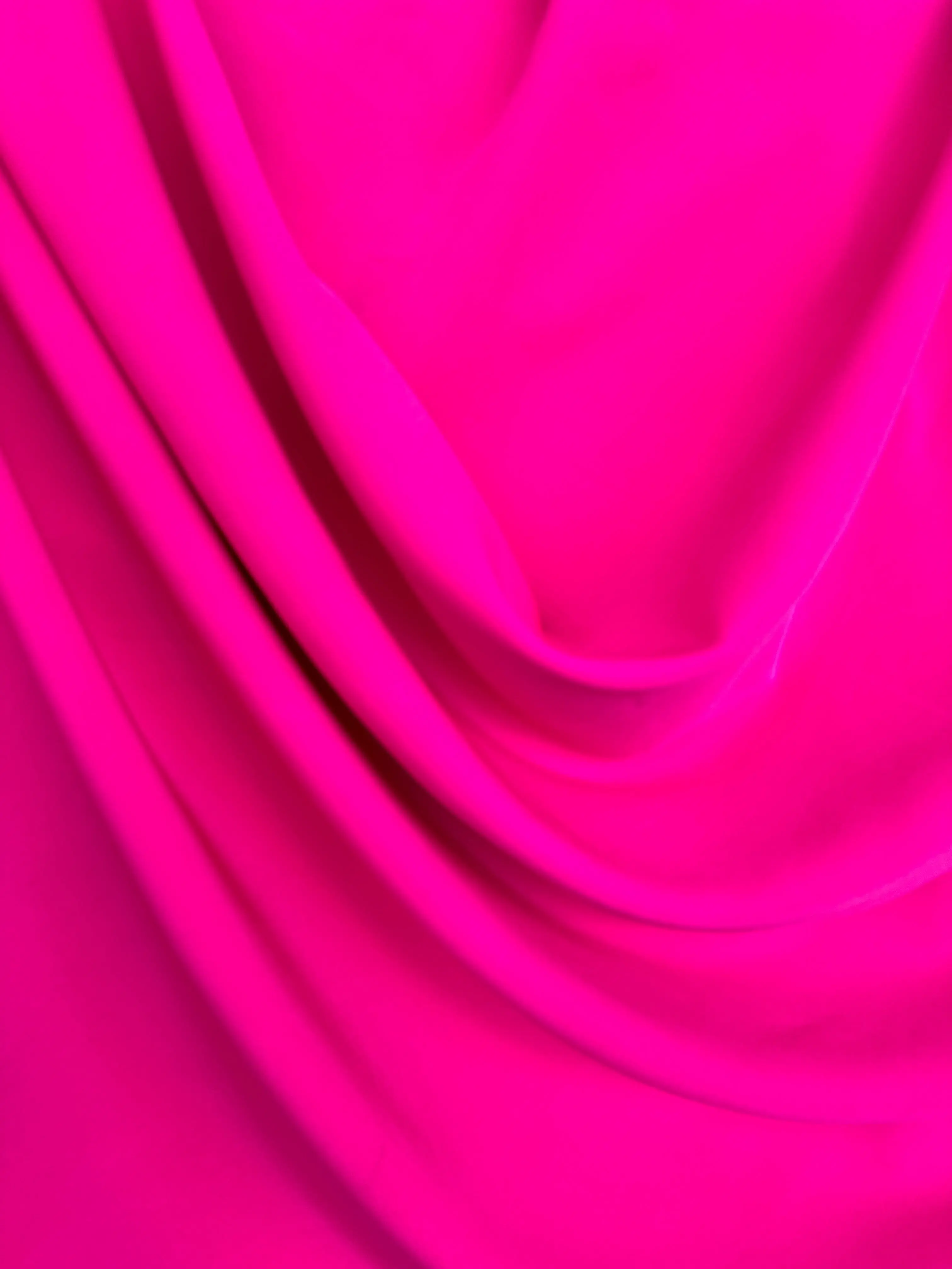 Fuchsia Stretch Crepe