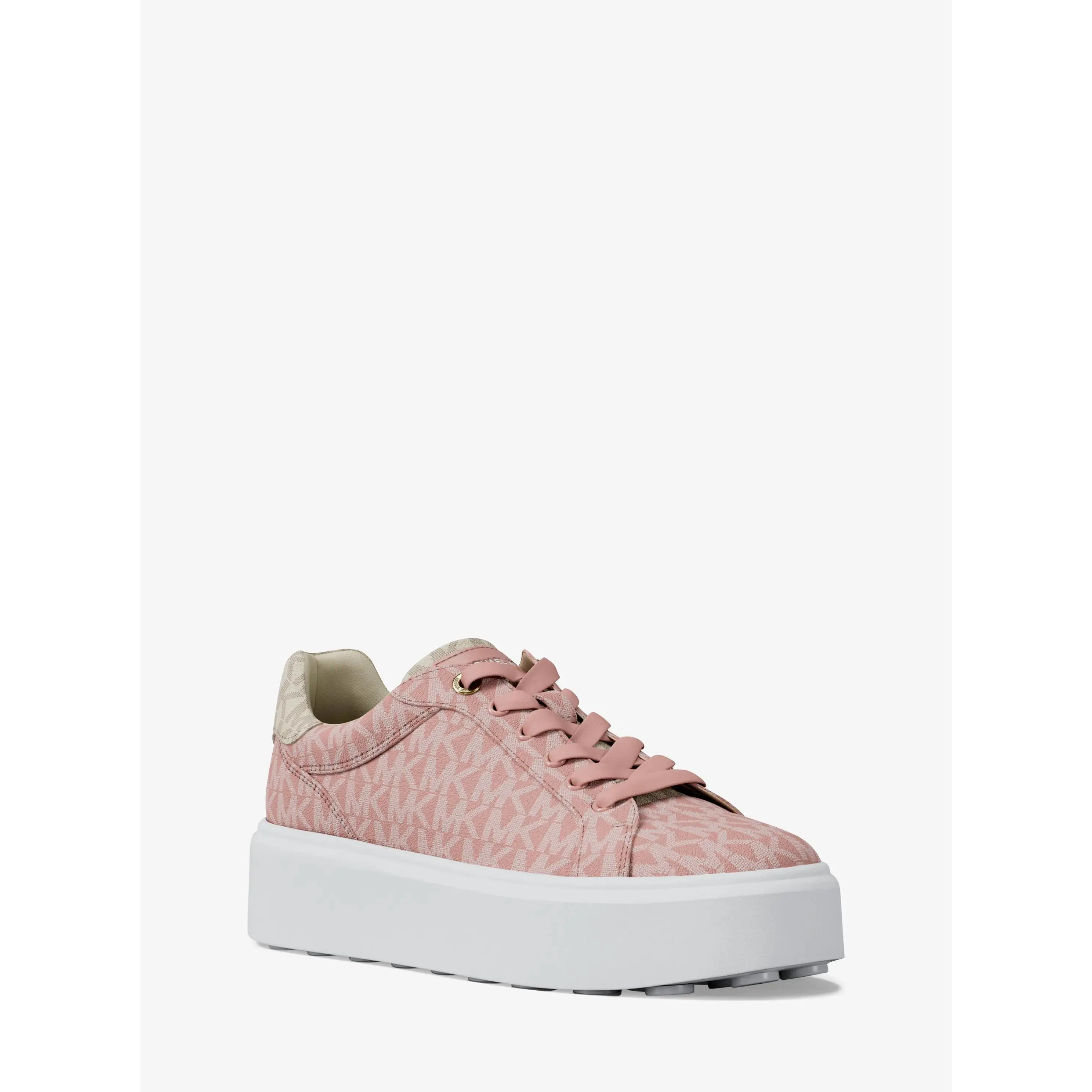 Romey Two-Tone Logo Platform Sneaker