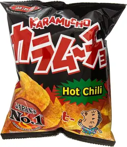 KOIKEYA KARAMUCHO FLAT TYPE HOT CHILI DELICIOUS CHIPS