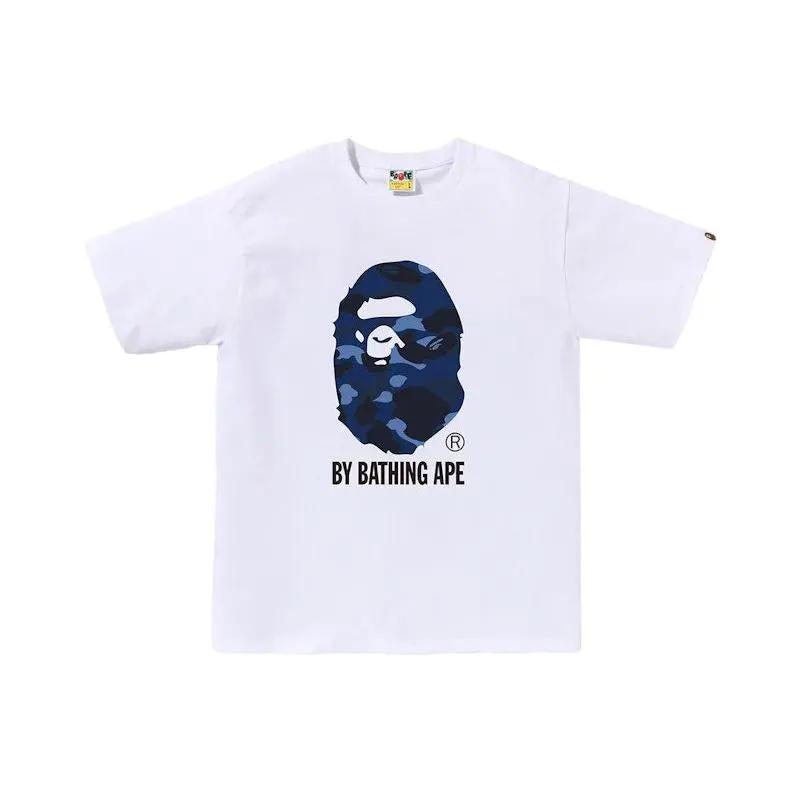 BAPE Color Camo By Bathing Ape Tee (FW24) White/Navy (men) by StockX