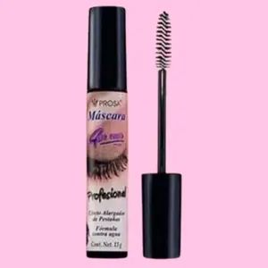 Prosa Waterproof Mascara by PROSA Volumizing Lengthening 4-in-1 Maxi-Volume Effect Long-Wearing Formula Defined Lashes Easy Application