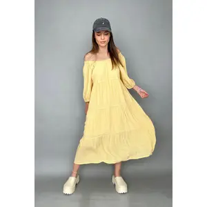 Oasis Dress - Yellow - FINAL SALE