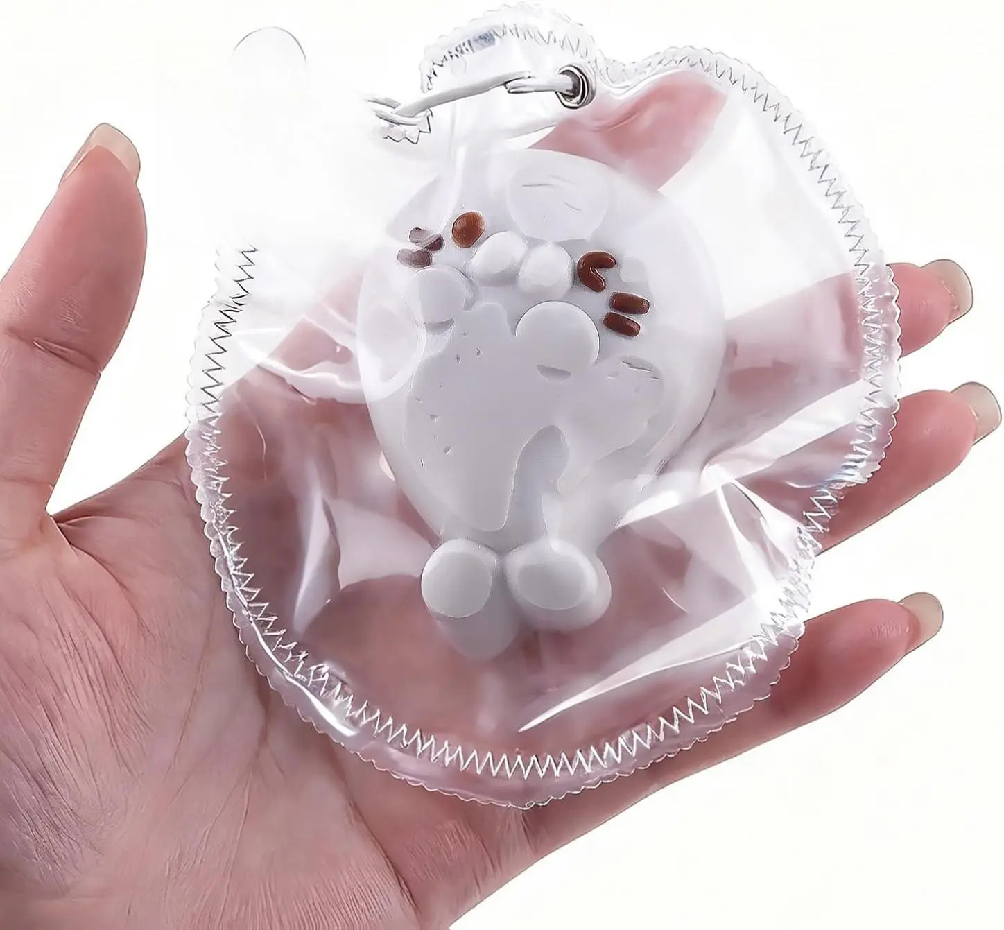 Anboor Matte Tissue-like Squeeze Toy - Seal Squishies Toy - Ultra Soft Silicone Animal Squeeze Fidget Toys -Stress Relief Gift for Kids & Adults