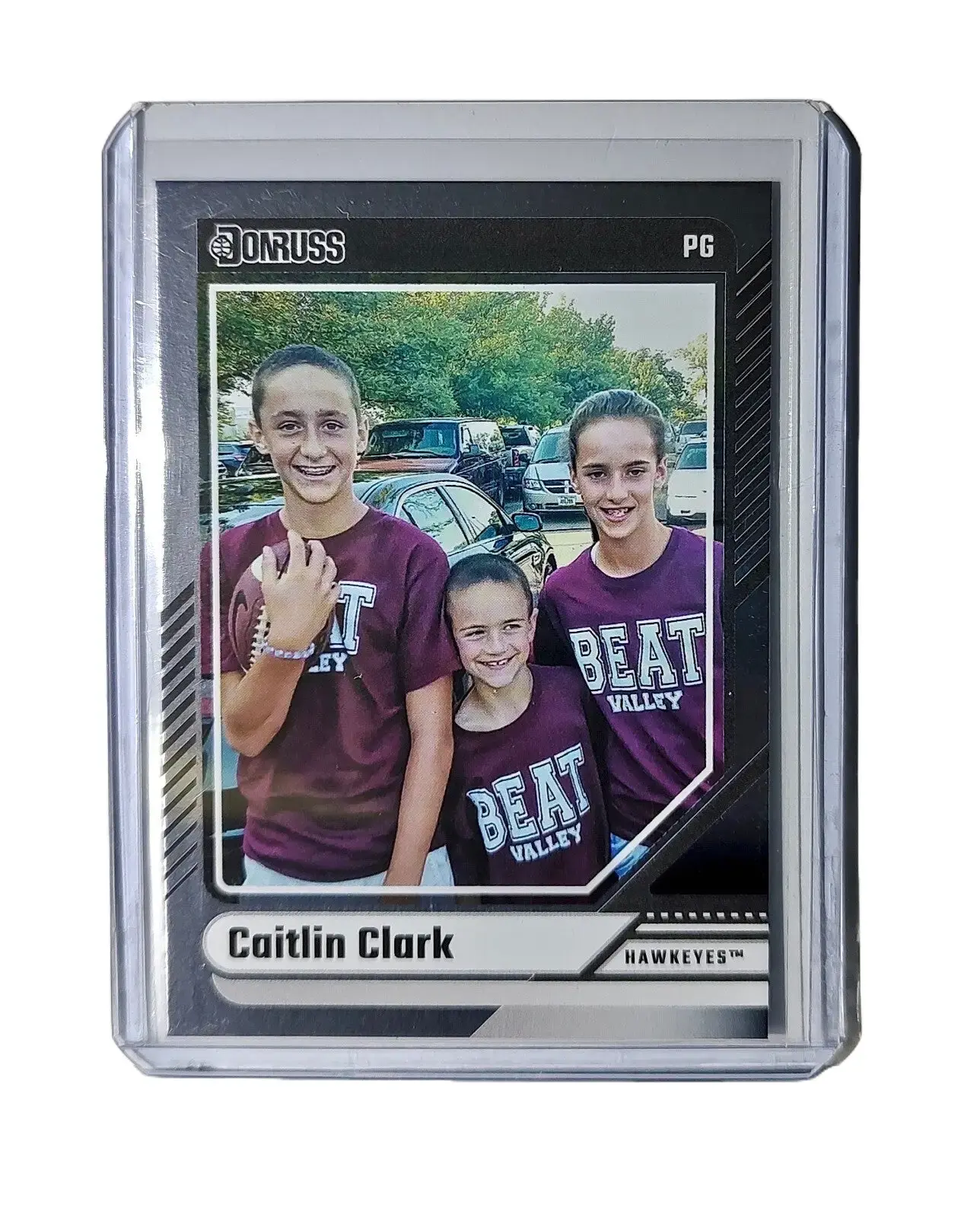 Caitlin Clark 2024 Silver Foil Panini Donruss #16 Basketball Card Iowa Hawkeyes