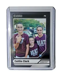 Caitlin Clark 2024 Silver Foil Panini Donruss #16 Basketball Card Iowa Hawkeyes