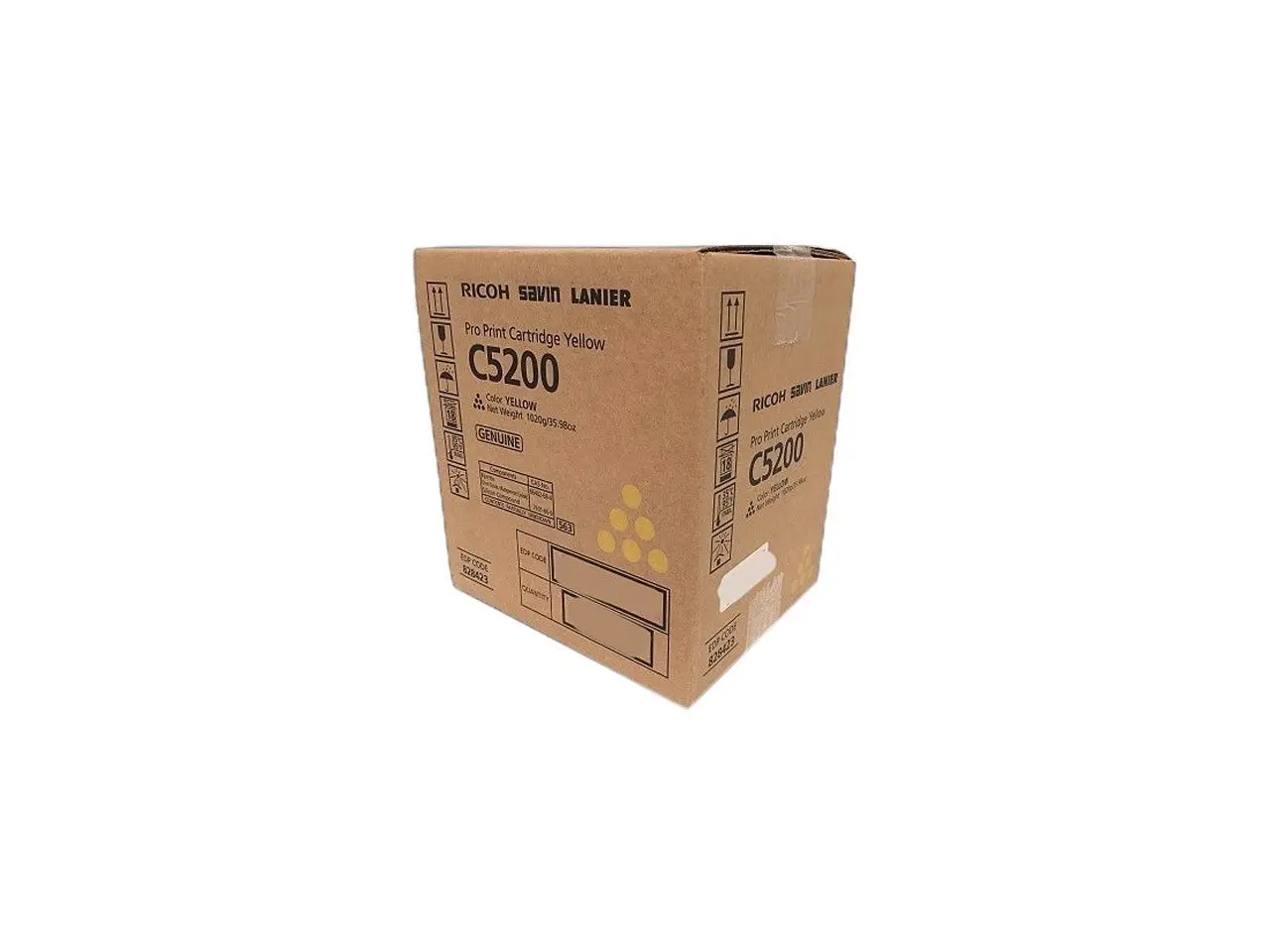 828423 Genuine New Ricoh Yellow Toner Pro C5200S C5210S 828423 Genuine New Ricoh Yellow Toner Pro C5200S C5210S