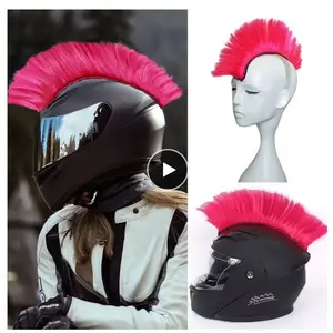 Helmet Wig Black Girl - Stylish Hair Accessory for Girls, Versatile Design for Everyday Wear