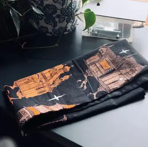 Baba Yaga Houses Cotton Tea Towel