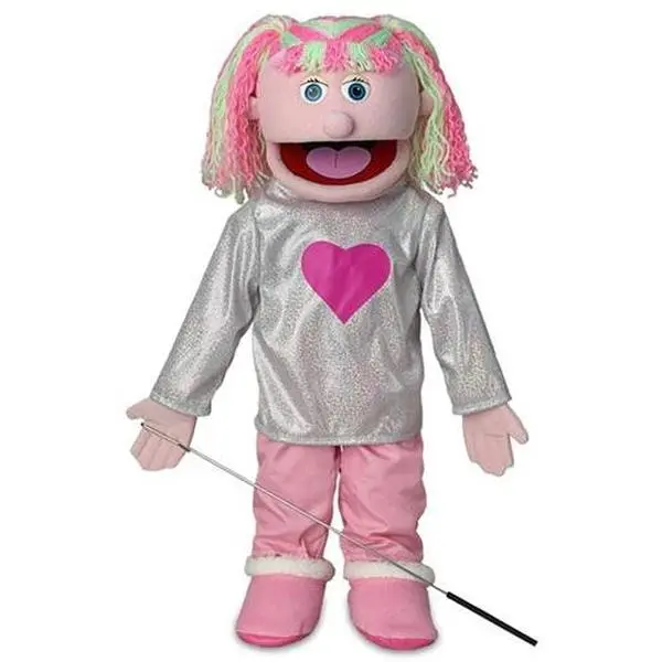 Kimmie, Girl Puppet, Pink Skin (25")