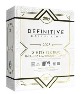 2025 Topps Definitive Baseball Hobby