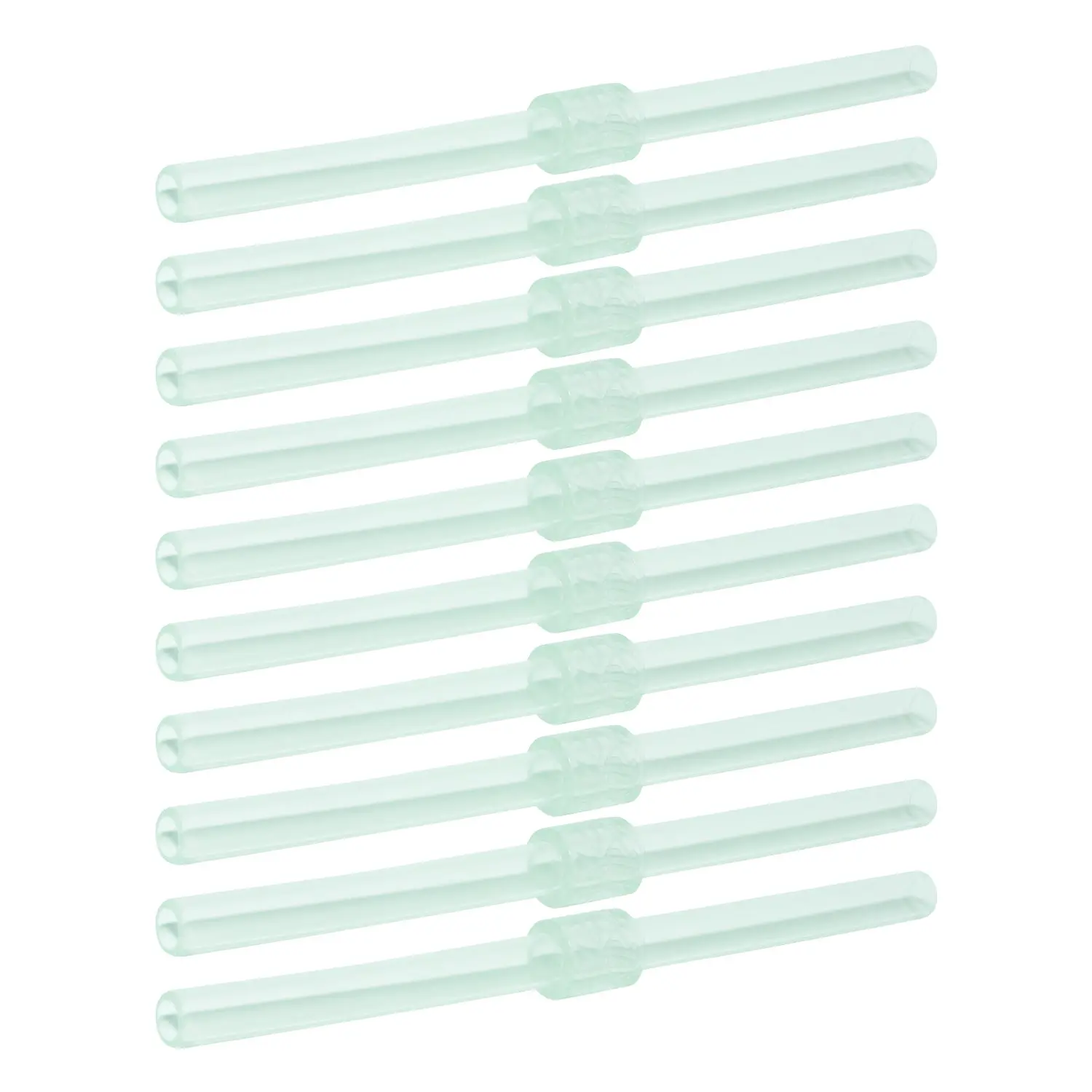 Silipint Silicone Long Stopper Straw Pack of 10