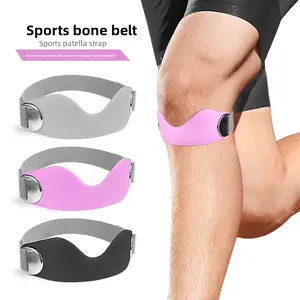 Silicone Patella Knee Strap for PainRelief- Adjustable Brace for Women& Men, Ideal for Running.Basketball, Volleyball, Squats,Tendonitis, and Jumper's KneeSupport Menisus FallfreshnessTikTokShopBlackFriday ThanksgivingChristmas Gift 2025 SpringStat