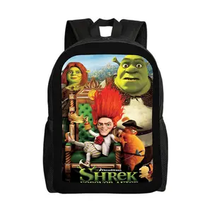 Shrek-Backpacks for Girls, Cute School Backpack, Aesthetic Bookbag for Teens, Lightweight Classic Backpack for Travel, Work, Picnic A-5