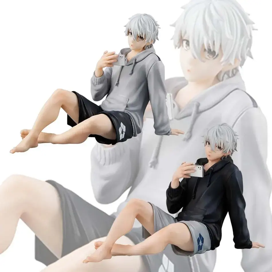 New  Blue Lock Action Figures Nagi Seishiro Anime Figure Sitting Figurine PVC Collectible Model Kids Doll Toys Gift