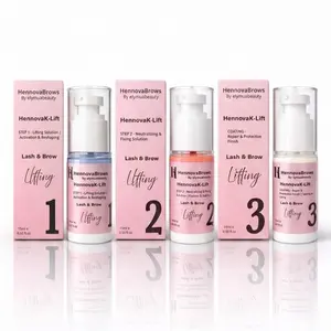 HennovaK-Lift Lash & Brow System (Step 1, 2 & 3) – Korean Technology | Professional Use