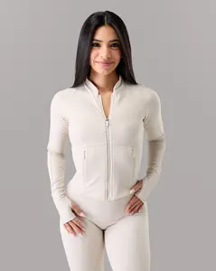 Aura Sculpt Jacket - Wheat