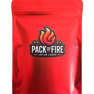 Red Mylar Bag w/ sticker