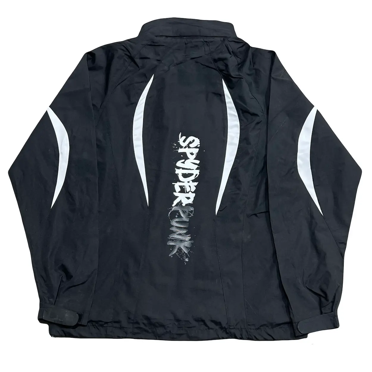 Women's Mesh-Lined Windbreaker Jacket with Roll-Away Hood & Pockets by Spyderpunk