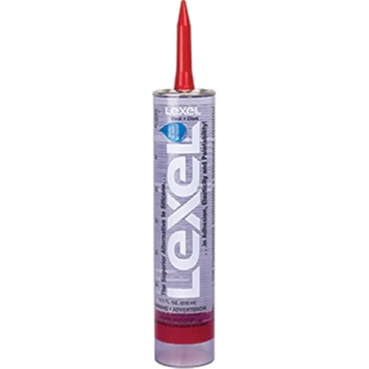 Sashco 13010 10.5 oz. Clear Lexel Adhesive Caulk Pack of 12