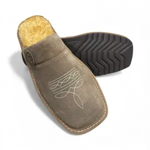 Men’s Silversmith Ariat Square Toe Slippers Brow