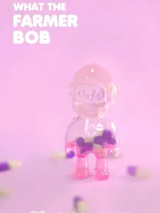 【Live Unboxing】[FINDING UNICORN] FARMER BOB 100% DOCTOR BOB Collection Figurine Toys for Modern Home Decor, Collectible Art Toy Cute Figures Desktop Ornament Collectible Toys Birthday Gifts