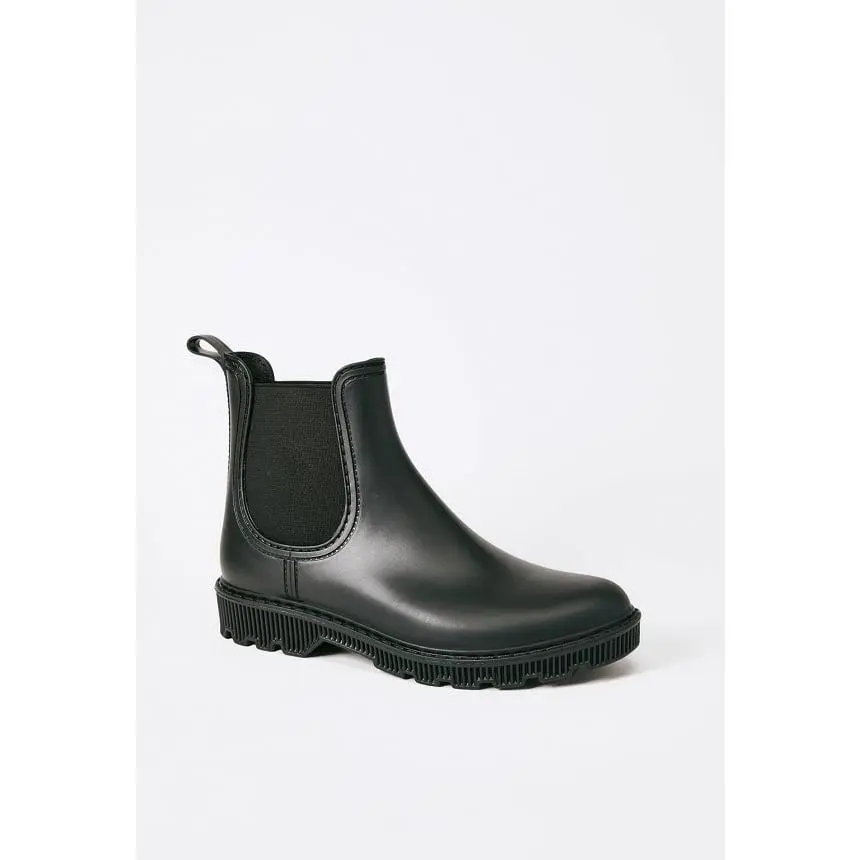 JUSTFAB Women's Chelsea Boots - Casual Women's Shoes with Round Toe, Mid-Calf Height, Waterproof Design, Platform Sole, Rubber Outsole