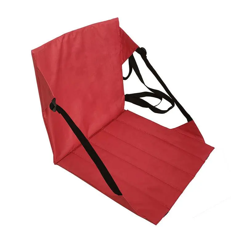 Portable 5-Line Stadium Outdoor Seat Cushion for Sports, Camping Use