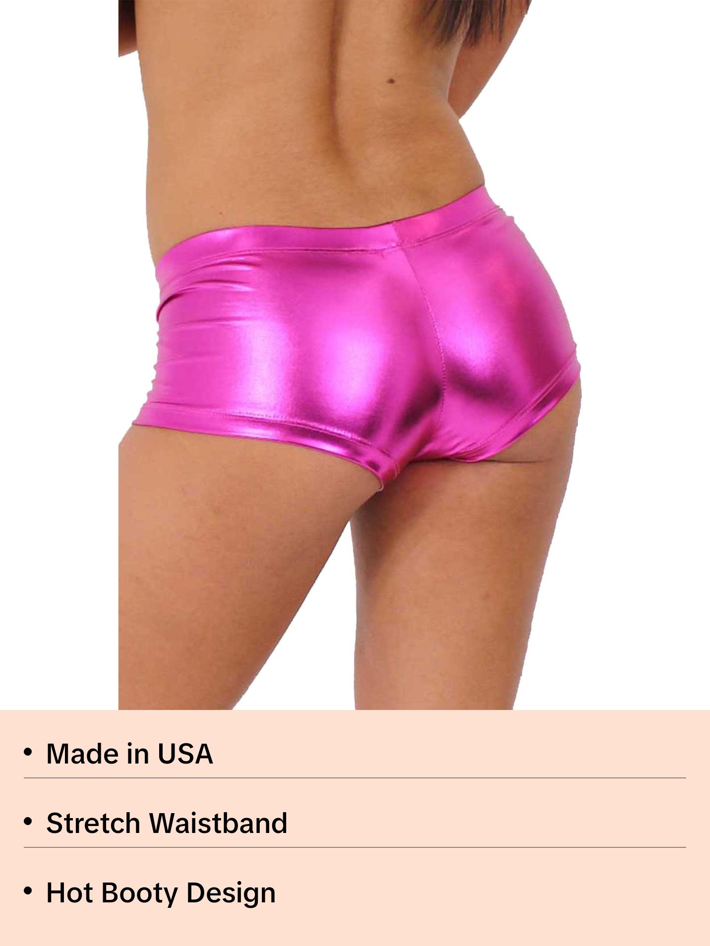 Metallic Booty Shorts*