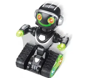 Hakam Bump & Go Fun Smart Robot Interactive Remote Control Sing Spin Dance and Sounds