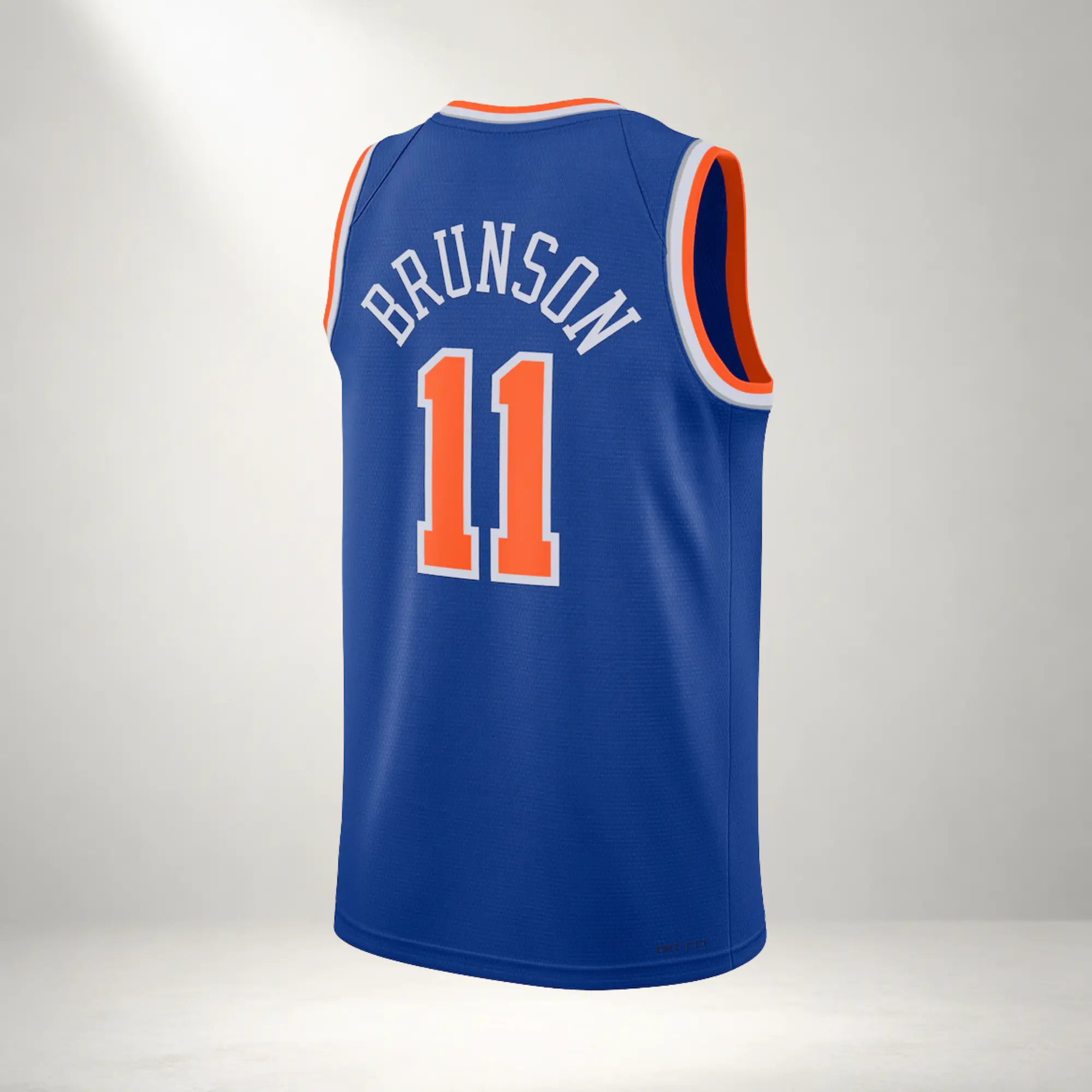 Blue Brunson #11 Swingman Basketball Jersey 2026 – Orange Accent Fan Edition Sleeveless Sports Jersey for Men & Women