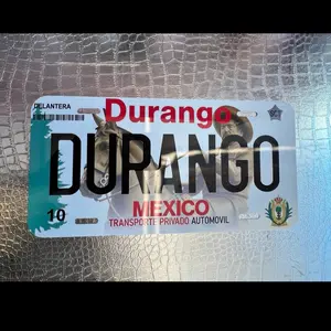 Durango  plate personalized decorative