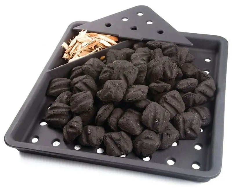 Napoleon Grills 9638362 Charcoal Grill Tray - Wood Smoker Compatible Kitchenware Barbecue Accessory