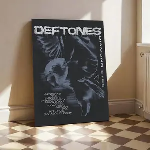 Deftones "Diamond Eyes" Poster, Y2K Grunge Shoegaze Wall Art, Rock Band Room Decor, Vintage Music Collectors Gift, Alternative Aesthetic Print