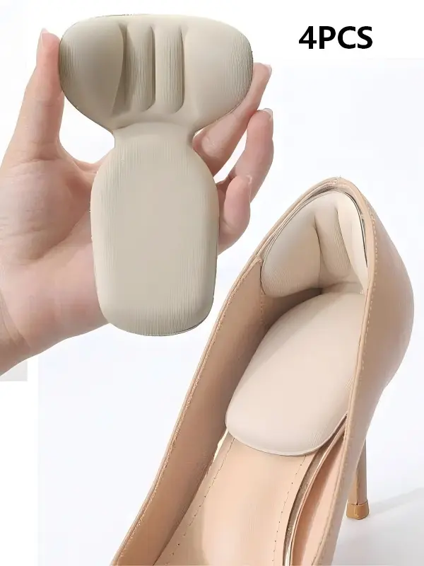 2 Pair Comfortable Shoe Inserts for High Heels - Enhance Foot Support & Stability - Ideal for All-Day Wear - Soft & Durable