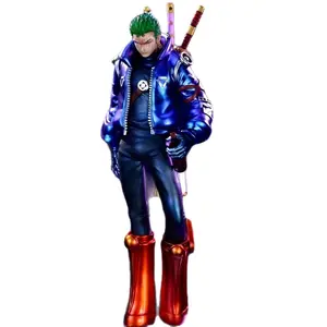 Anime One Piece Egghead Zoro Figure PVC Action Figure Collection Model Toys Gift