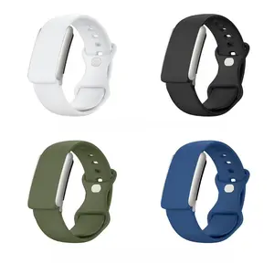 Unisex Solid Color Silicone Sports and Casual Strap, Compatible with Version 5.0 Standard / ECG Model, Suitable for Whoop 5.0 Smart Bracelet, Watch Accessories, Wearable Bracelet