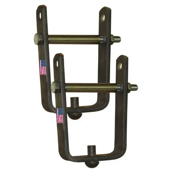 BILLET4X4 U.S. Made 2-1/2 inch Wide MEGA-Duty Axle Leaf Spring Rebound Clamps - Pair (2) (4x4 Vehicles)