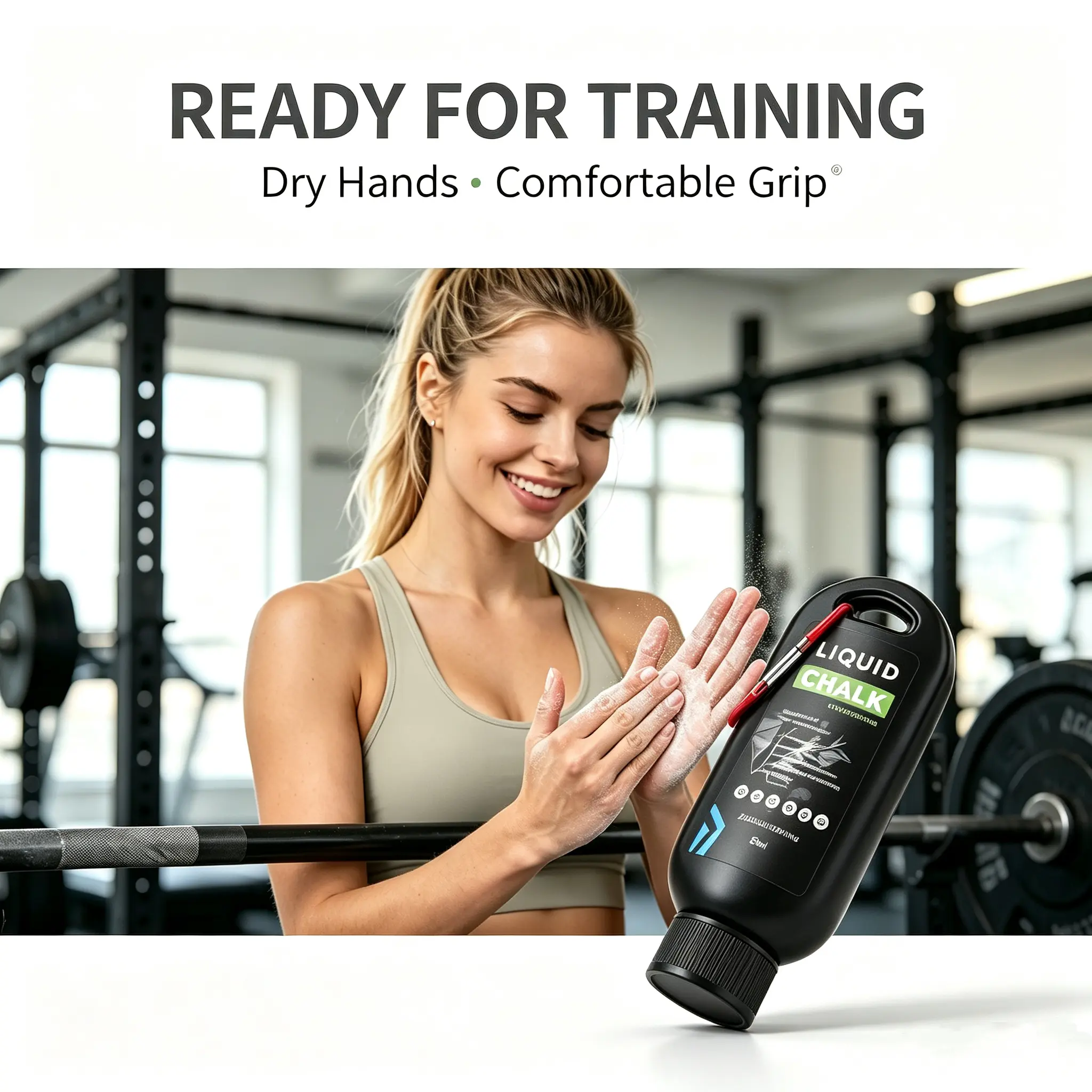 Liquid Magnesium Powder Grip Enhancer - Rapid Dry Formula, Bottle Form, Portable Design for Climbing, Sports Training, Outdoor Adventures