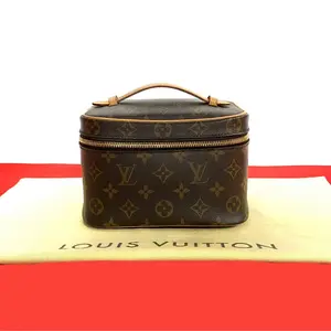 Pre-owned Louis Vuitton Canvas Tote Bags Nice Mini Monogram Vanity Bag