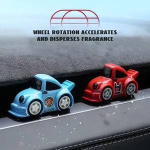 Car Aromatherapy Solid Perfume for Air Conditioning Vent Aromatherapy Perfume Beautiful Car Interior Decoration High-end Ornaments