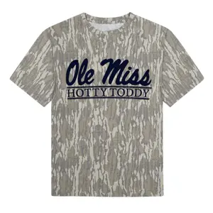 Ole Miss Bottomland Camo Mossy Oak Washed Out Camo Tee, Style T Shirt 3D Camo, Hunting Camo 3D T Shirt, Gift For Women