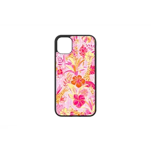 Preppy Giraffe iPhone Case - Protective Cover for Smartphones, Featuring Floral Pattern Design, Compatible with iPhone Model